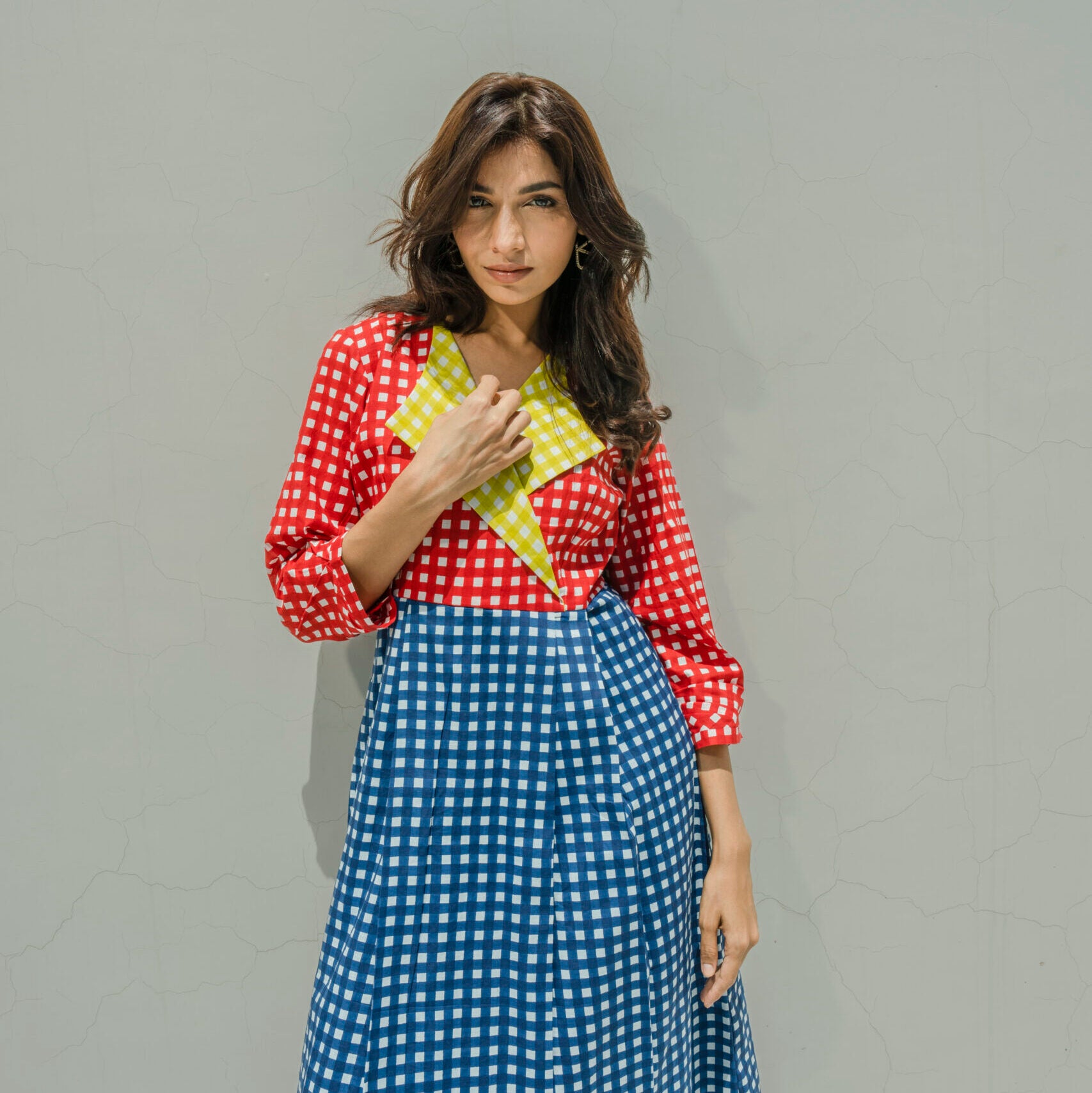 GINGHAM DRESS