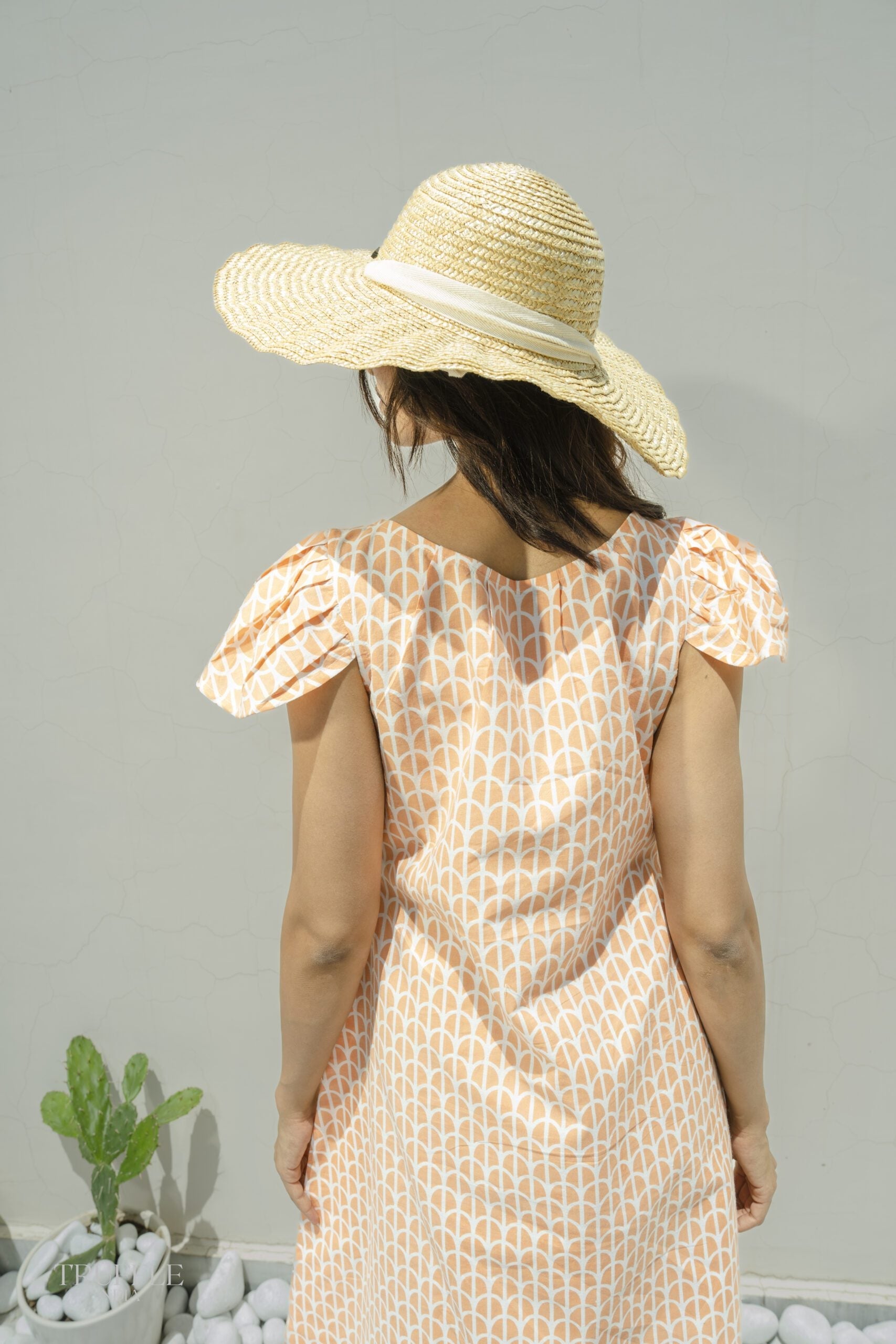 MANDARIN BUMP DRESS