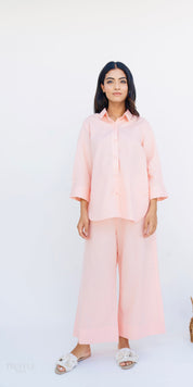 APRICOT LINEN CO-ORD