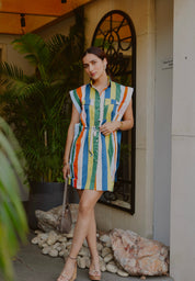 RIVIERA VIBES DRESS