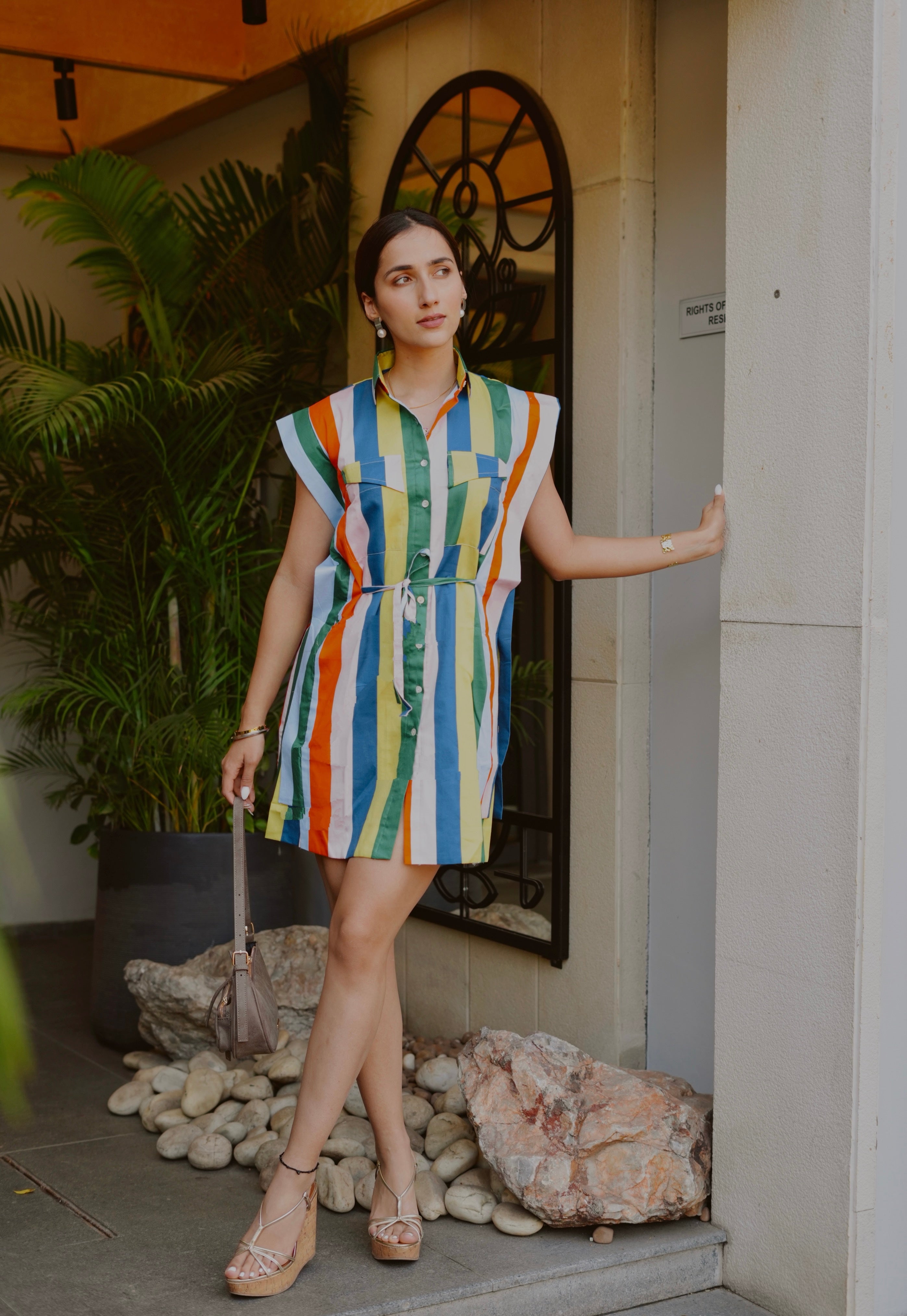 RIVIERA VIBES DRESS