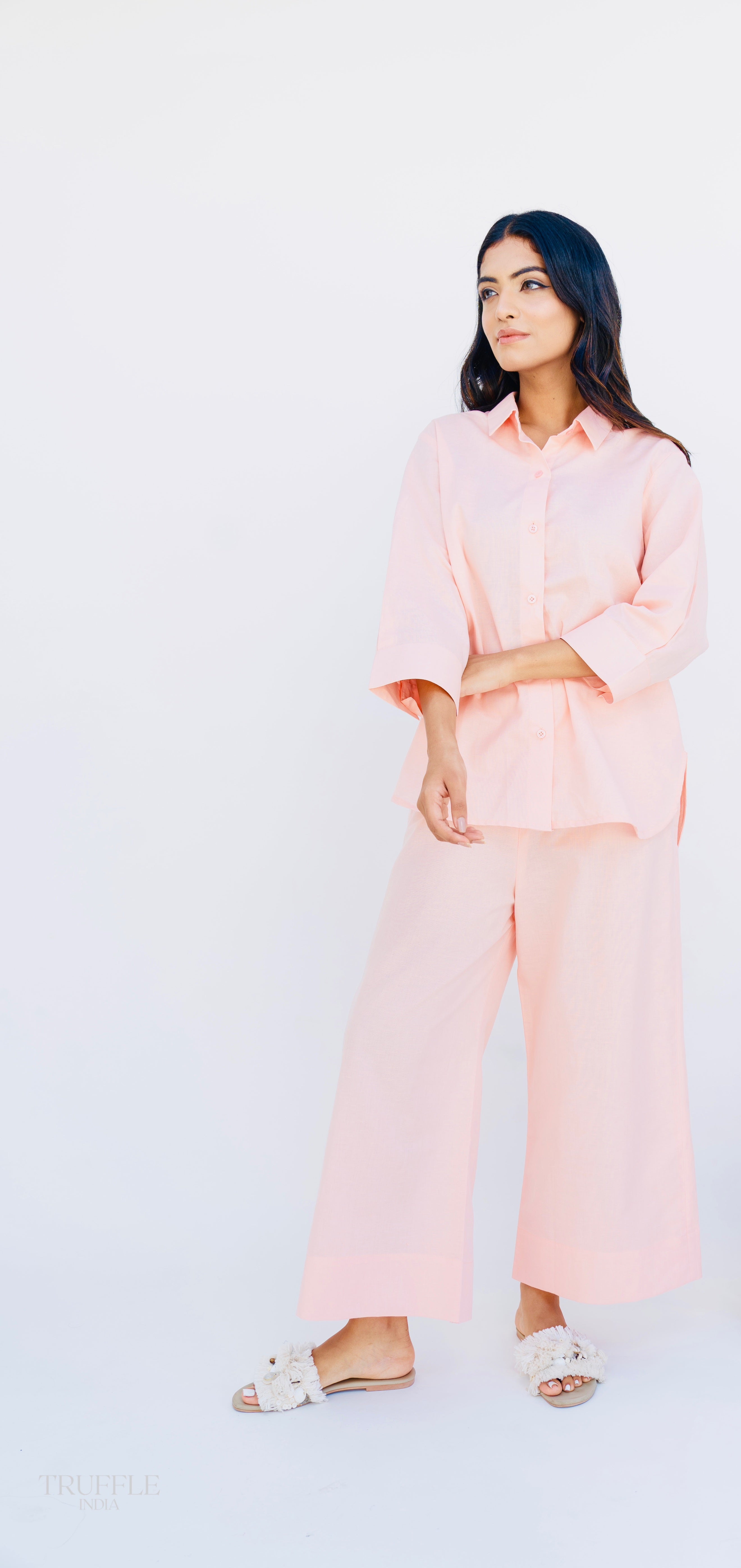 APRICOT LINEN CO-ORD