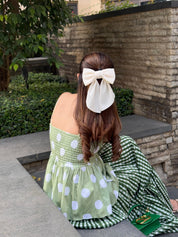 GREEN POLKA DOT CO-ORD