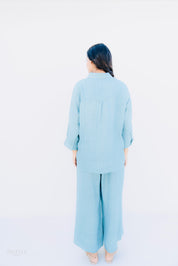 BLUEBERRY LINEN CO-ORD