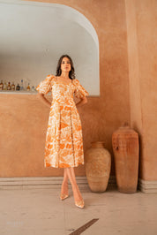 TULUM TROPICS DRESS