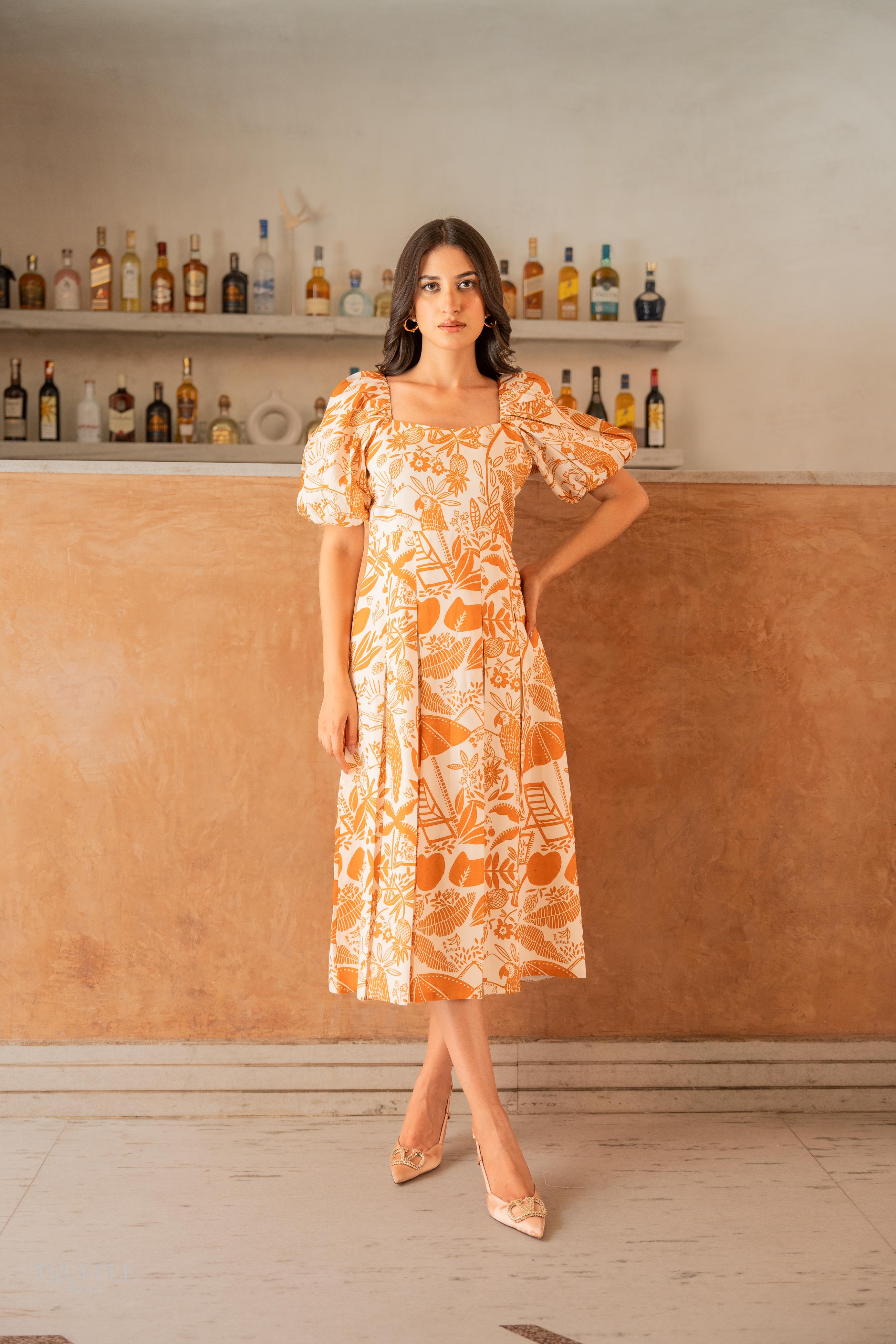 TULUM TROPICS DRESS