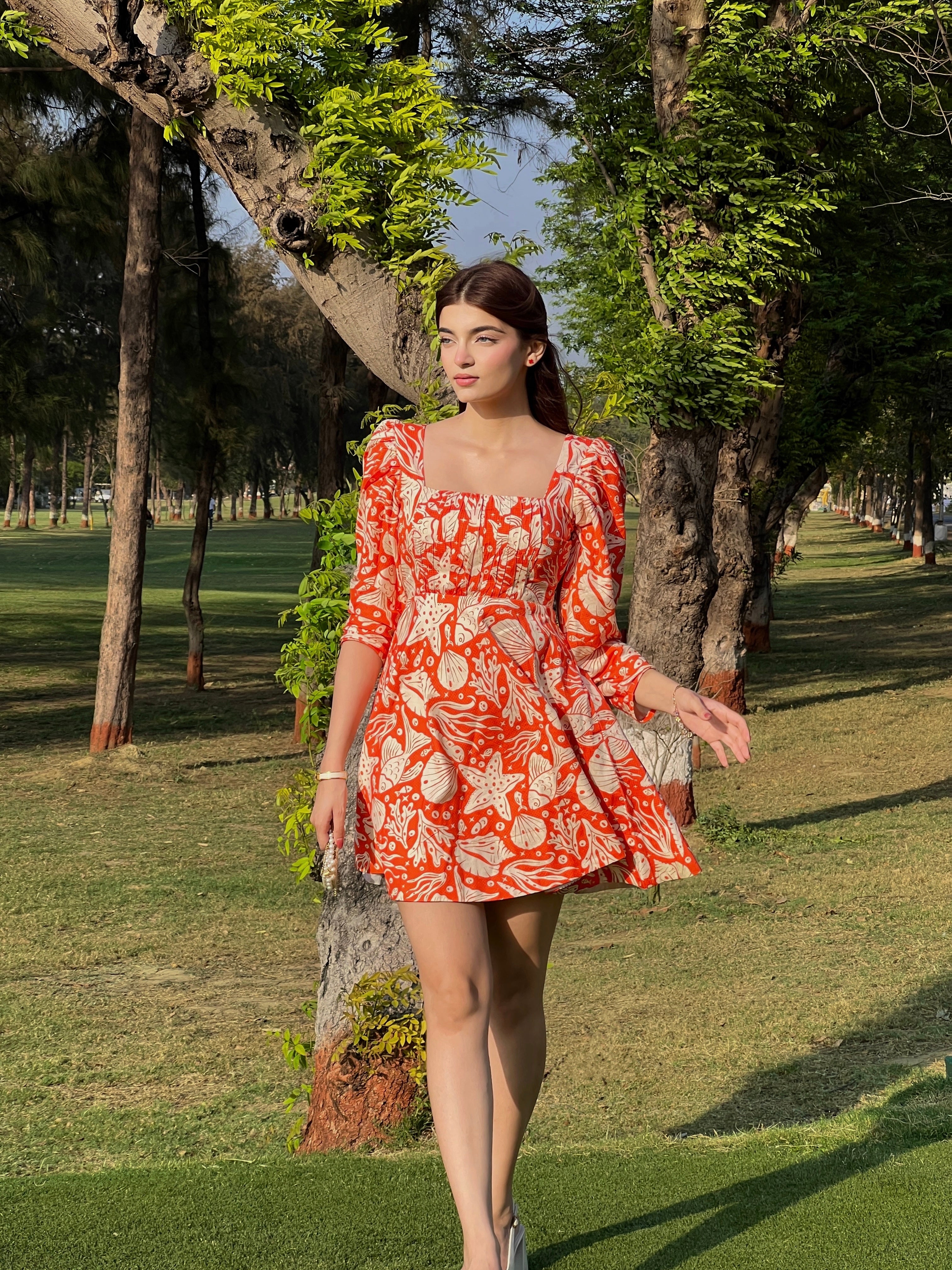 CORAL DRESS